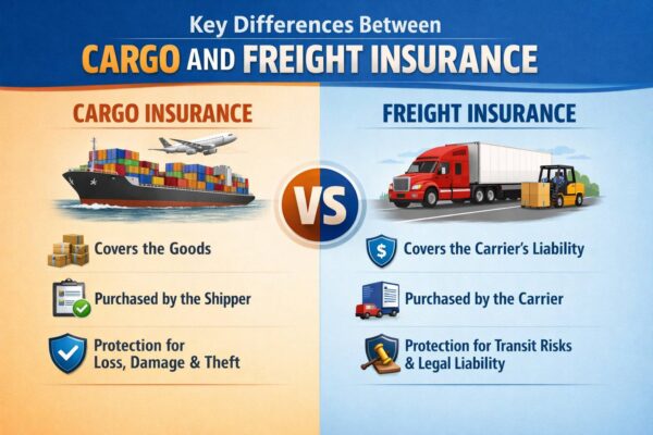 Difference Between Cargo and Freight Insurance Explained