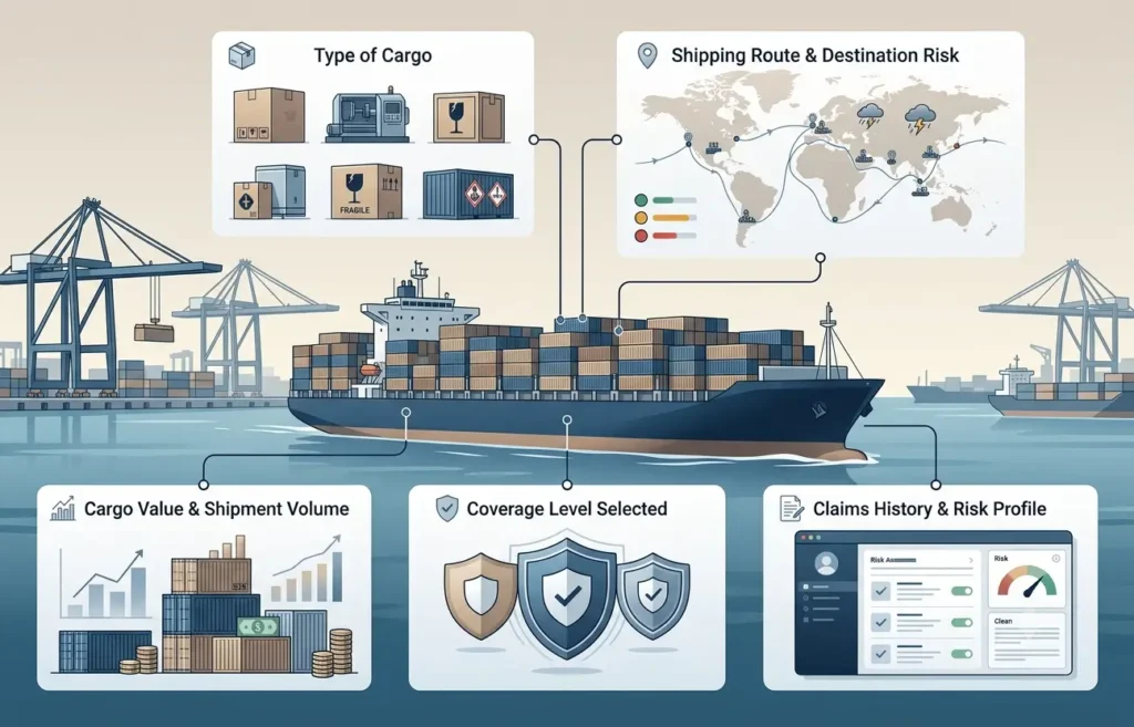 factors affecting a marine cargo insurance quote