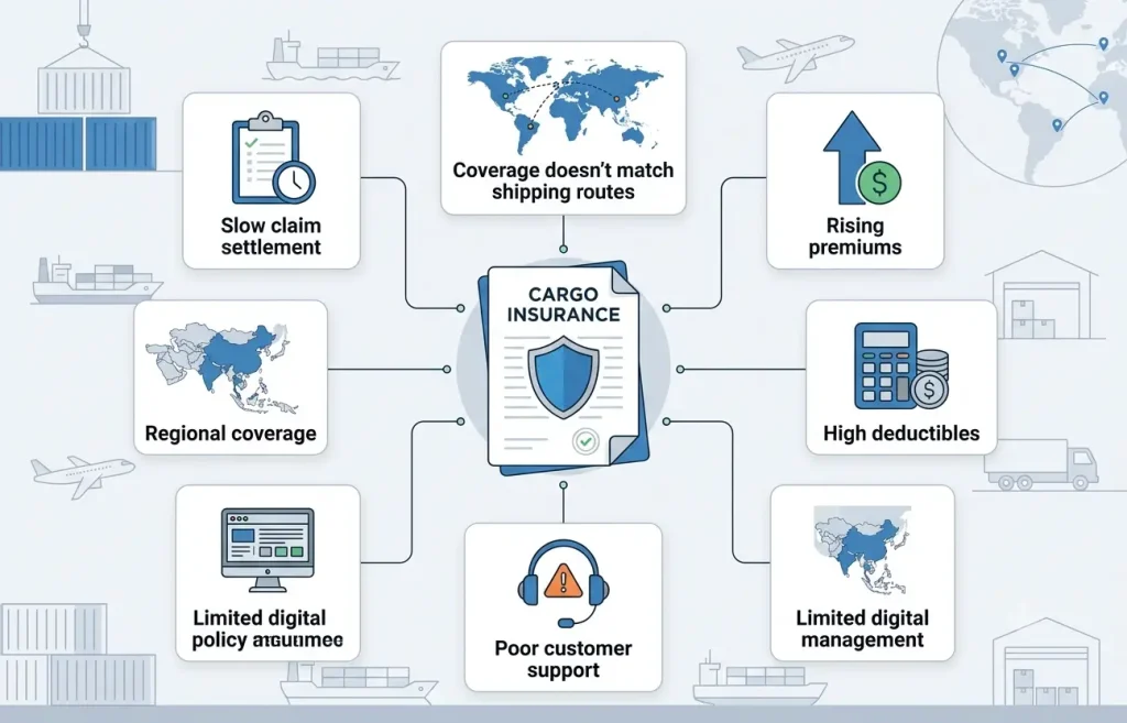 Explore seven signs it's time to switch your cargo insurance provider