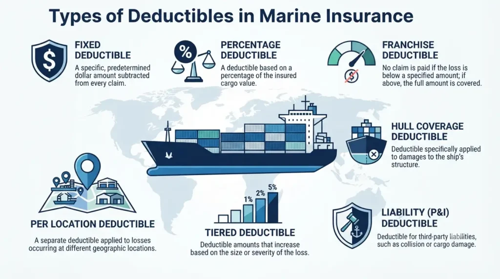 Types of Deductibles in Marine Insurance